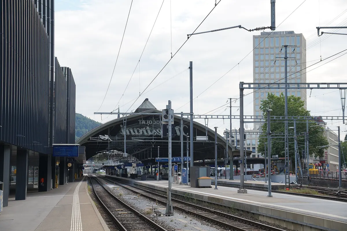 St. Gallen at dusk